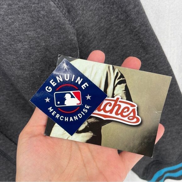 ~Stitches MLB Men's Miami Marlins Logo Pullover Hood NWT XL - Picture 5 of 7